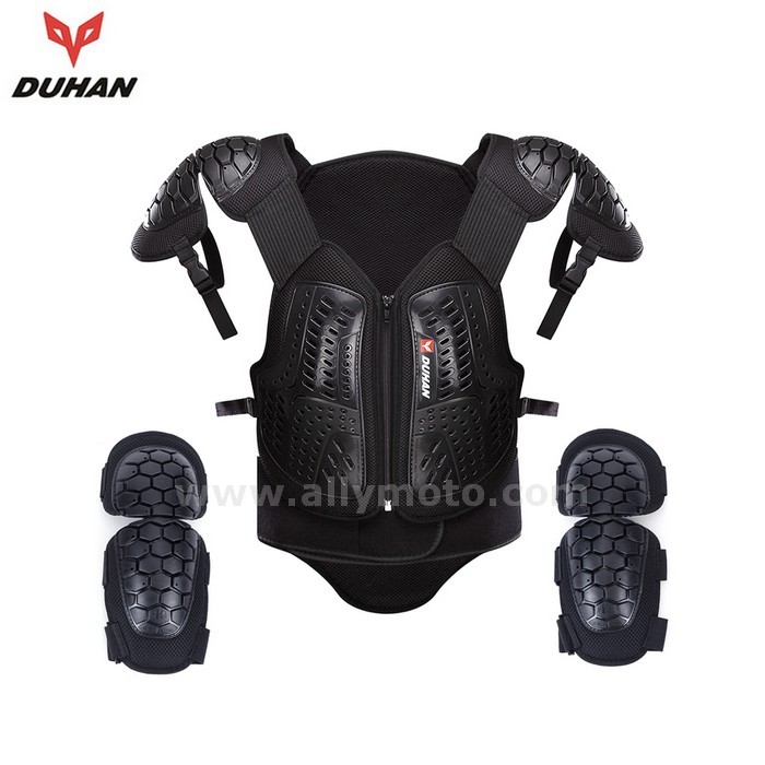 115 Professional Motorcross Off-Road Body Armor Back Protection Protective Body-Guard Elbow Pads